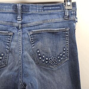 Rock & Republic Womens Size 10 Kashmiere Blue Denim Skinny Jeans Pants FAST Ship